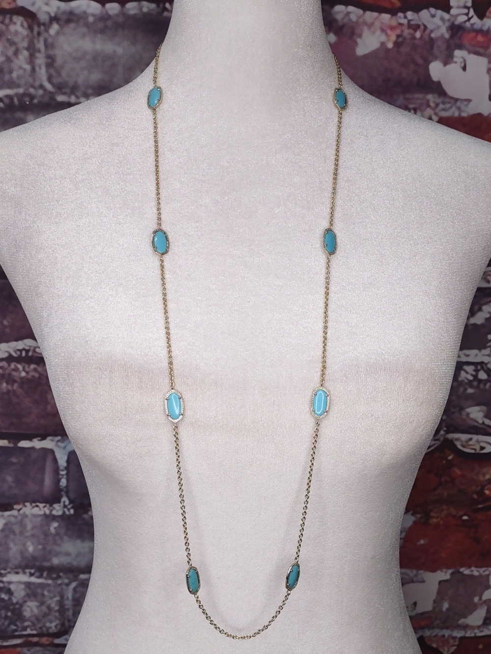 Kendra Scott "Kellie" Long Station Necklace